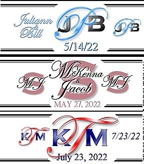 We design cigar labels for each cigar roller event and regular cigar orders for wedding receptions, we even go so far as to match the color to the Bridesmaids' dresses.